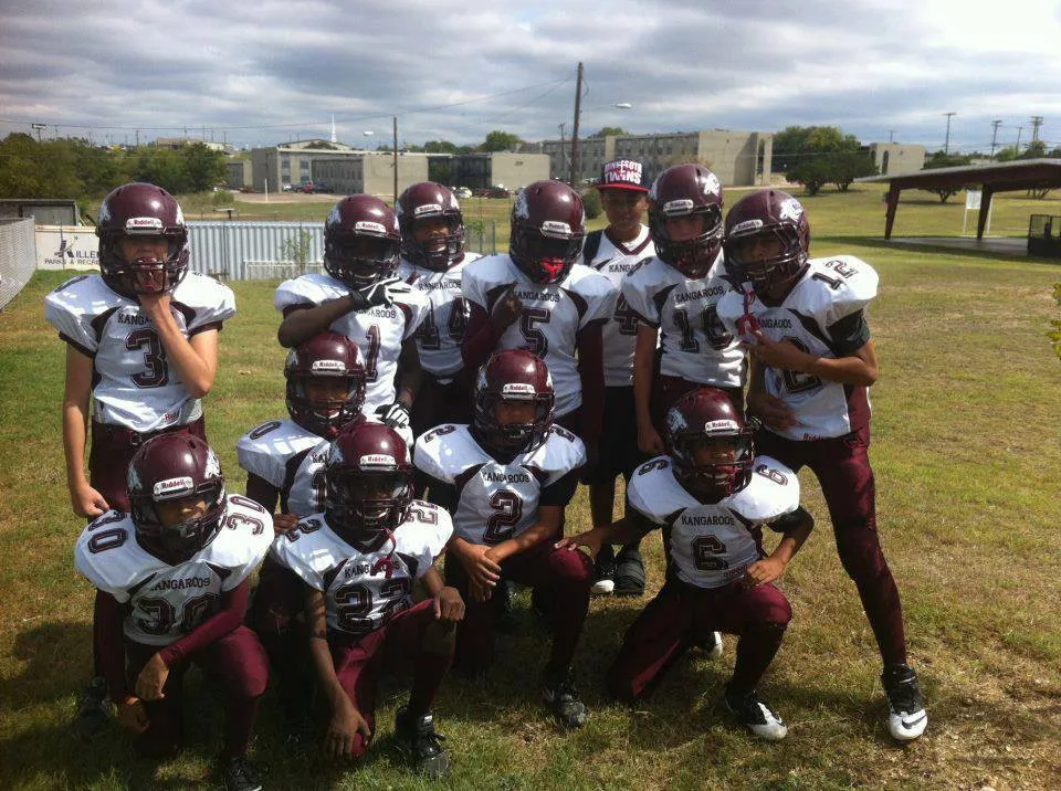 Junior Kangaroos team photo